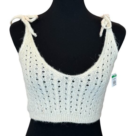 New ~ TOPSHOP , NORDSTROM ~Knitted Pretty Bralette Size 4-6 Fall - Picture 4 of 9
